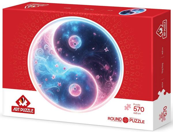 Okrugle puzzle YIN YANG 570kom 