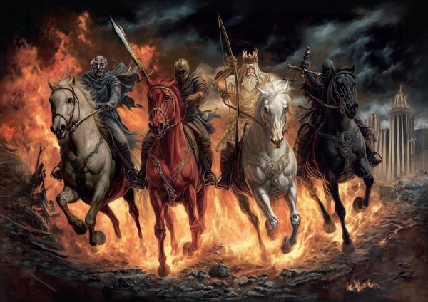 Puzzle THE FOUR HORSEMEN OF THE APOCALYPSE - 1000kom 