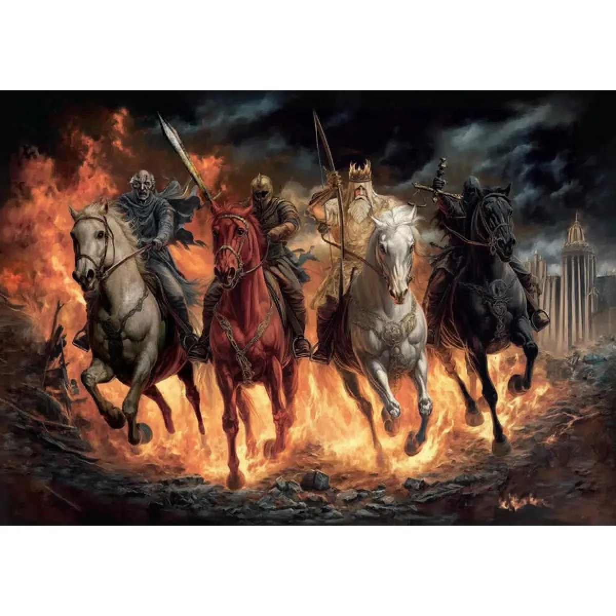 Puzzle THE FOUR HORSEMEN OF THE APOCALYPSE - 1000kom 