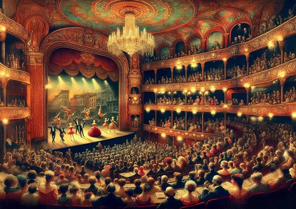 Puzzle THEATER SCENE - 1000kom 