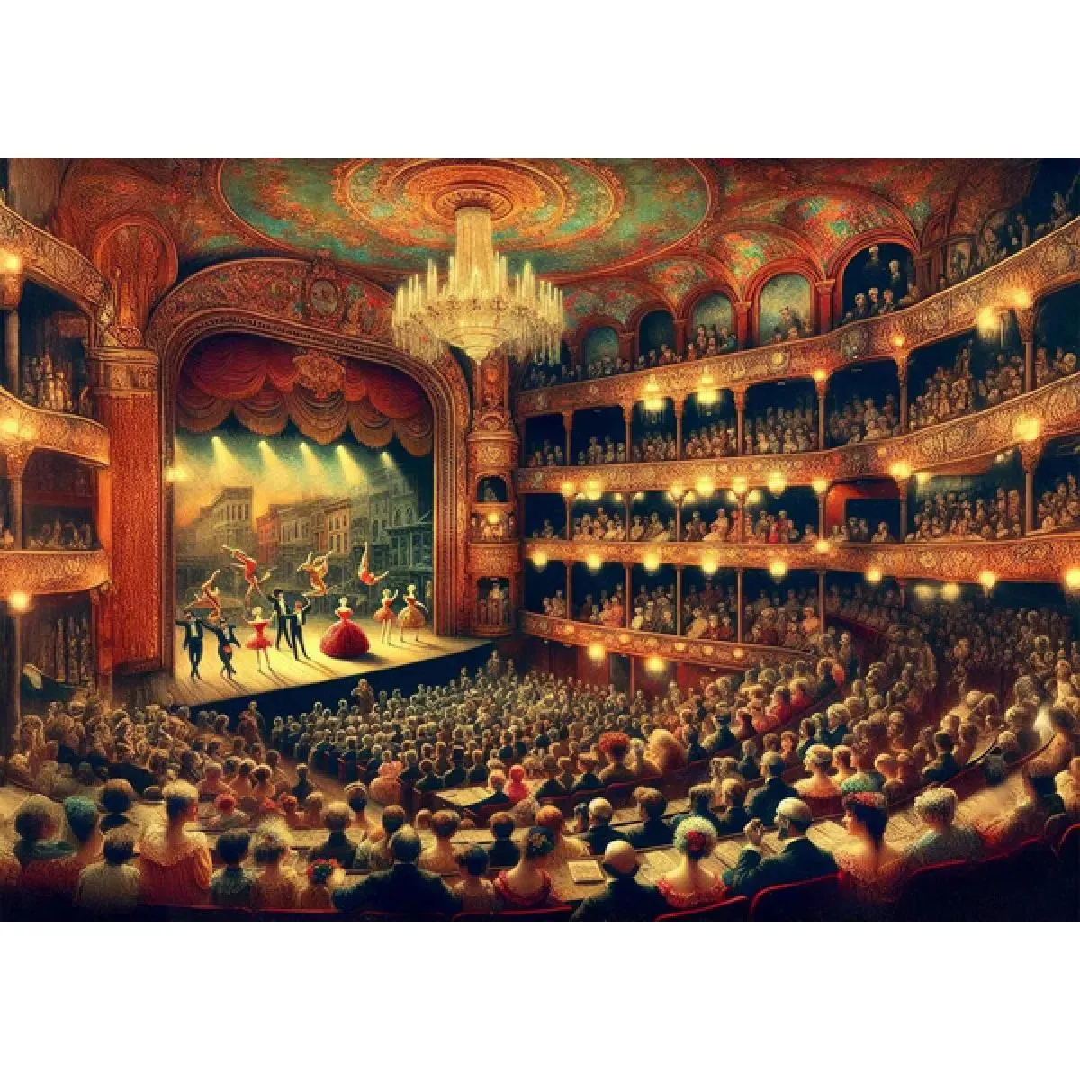 Puzzle THEATER SCENE - 1000kom 