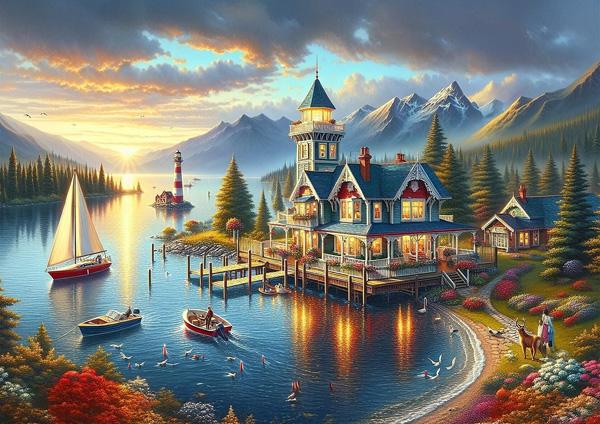 Puzzle A DREAMLIKE EVENING - 1000kom 