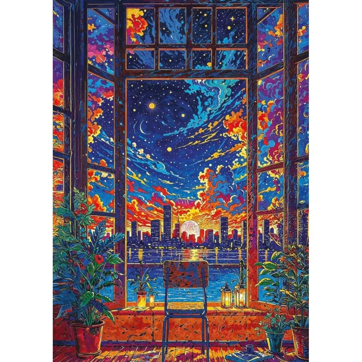 Puzzle DREAM WINDOW 1000kom 