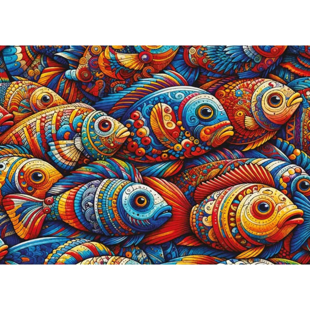 Puzzle MOSAIC FISH - 1000 kom 