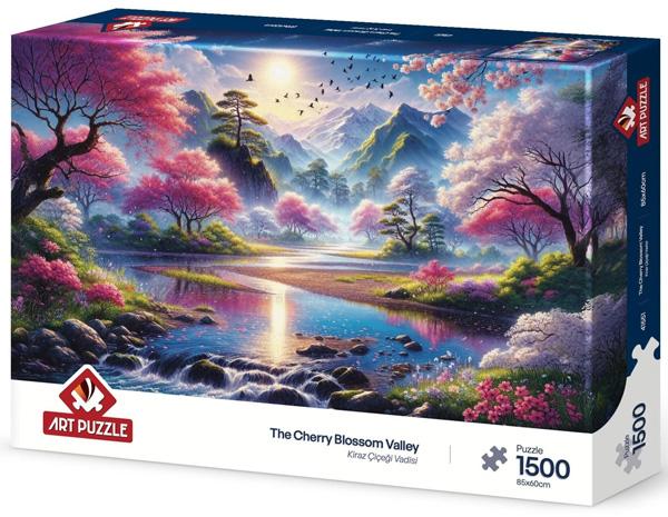 Puzzle THE CHERRY BLOSSOM VALLEY - 1500kom 