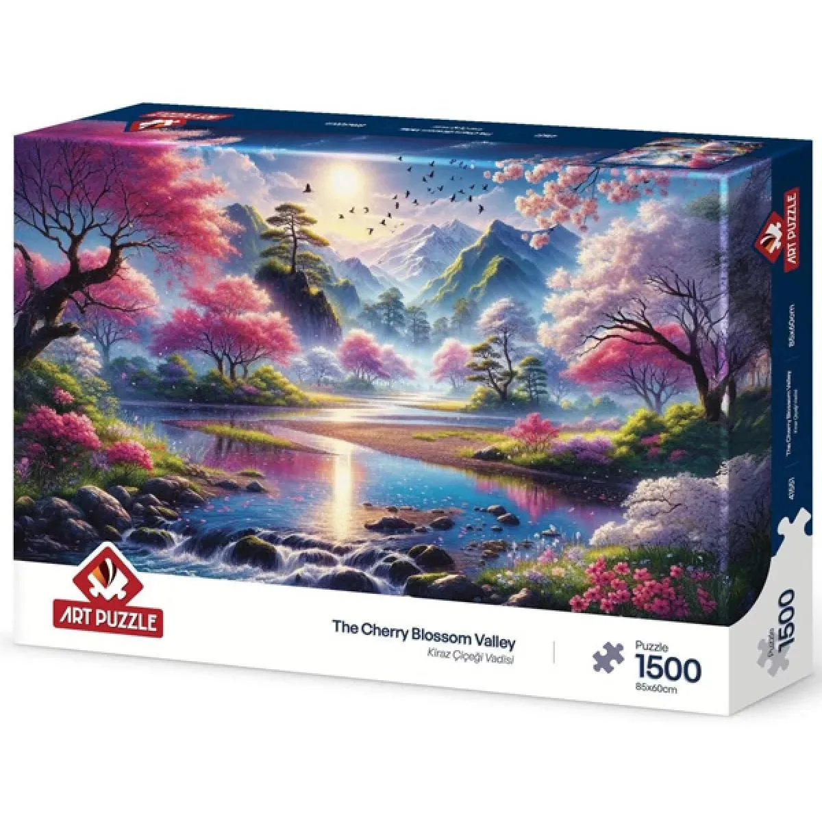 Puzzle THE CHERRY BLOSSOM VALLEY - 1500kom 