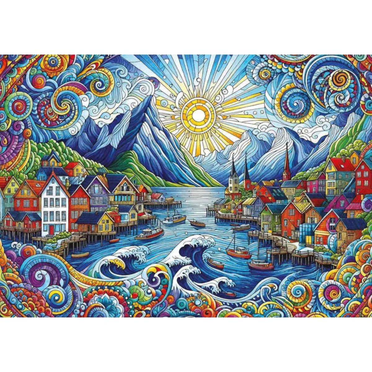 Puzzle CELTIC WIND - 1500kom 