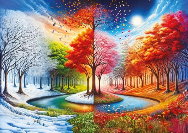 Puzzle FOUR WORLDS - 2000kom 