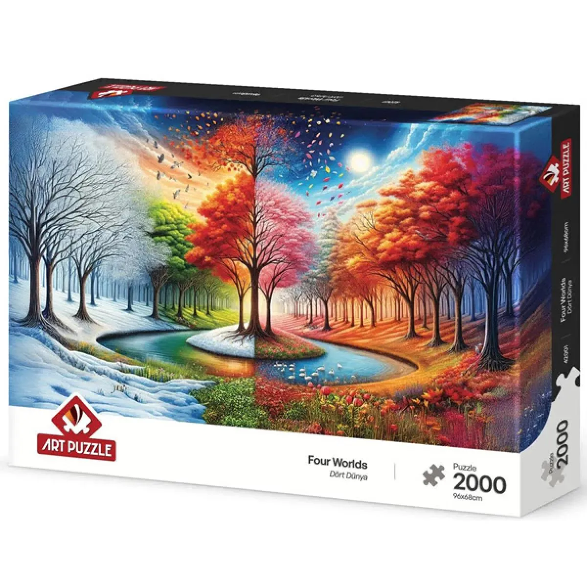 Puzzle FOUR WORLDS - 2000kom 
