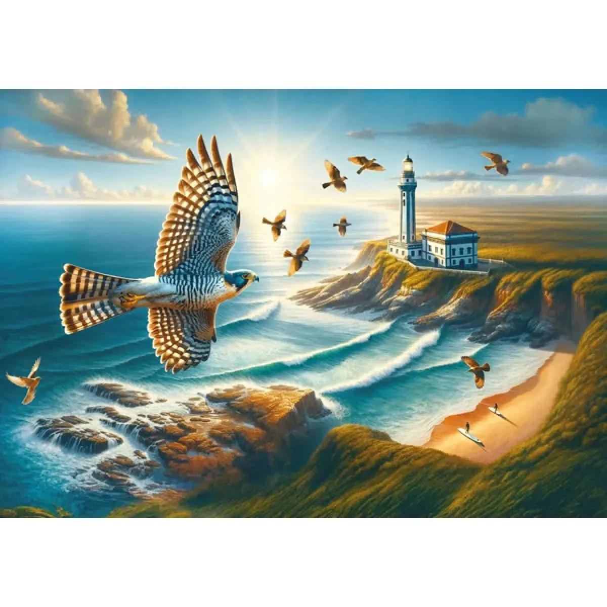 Puzzle THE SKY GUARDIAN - 2000kom 