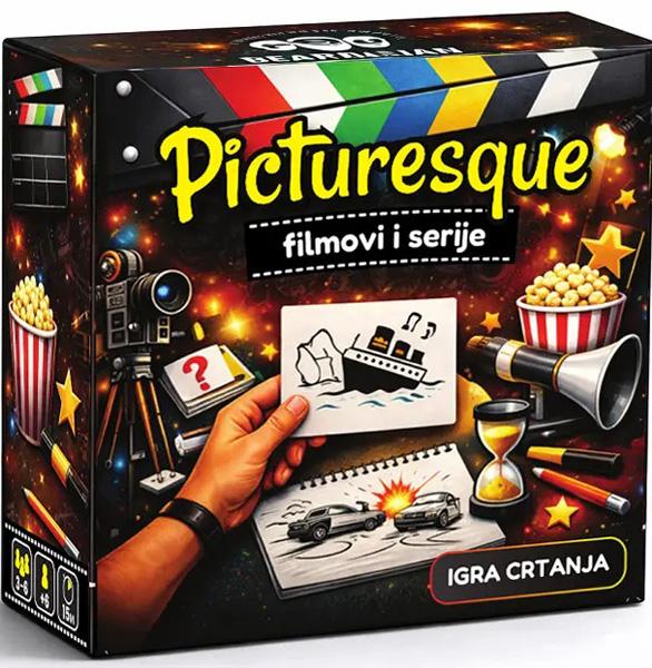 Društvena igra PICTURESQUE FILMOVI I SERIJE 