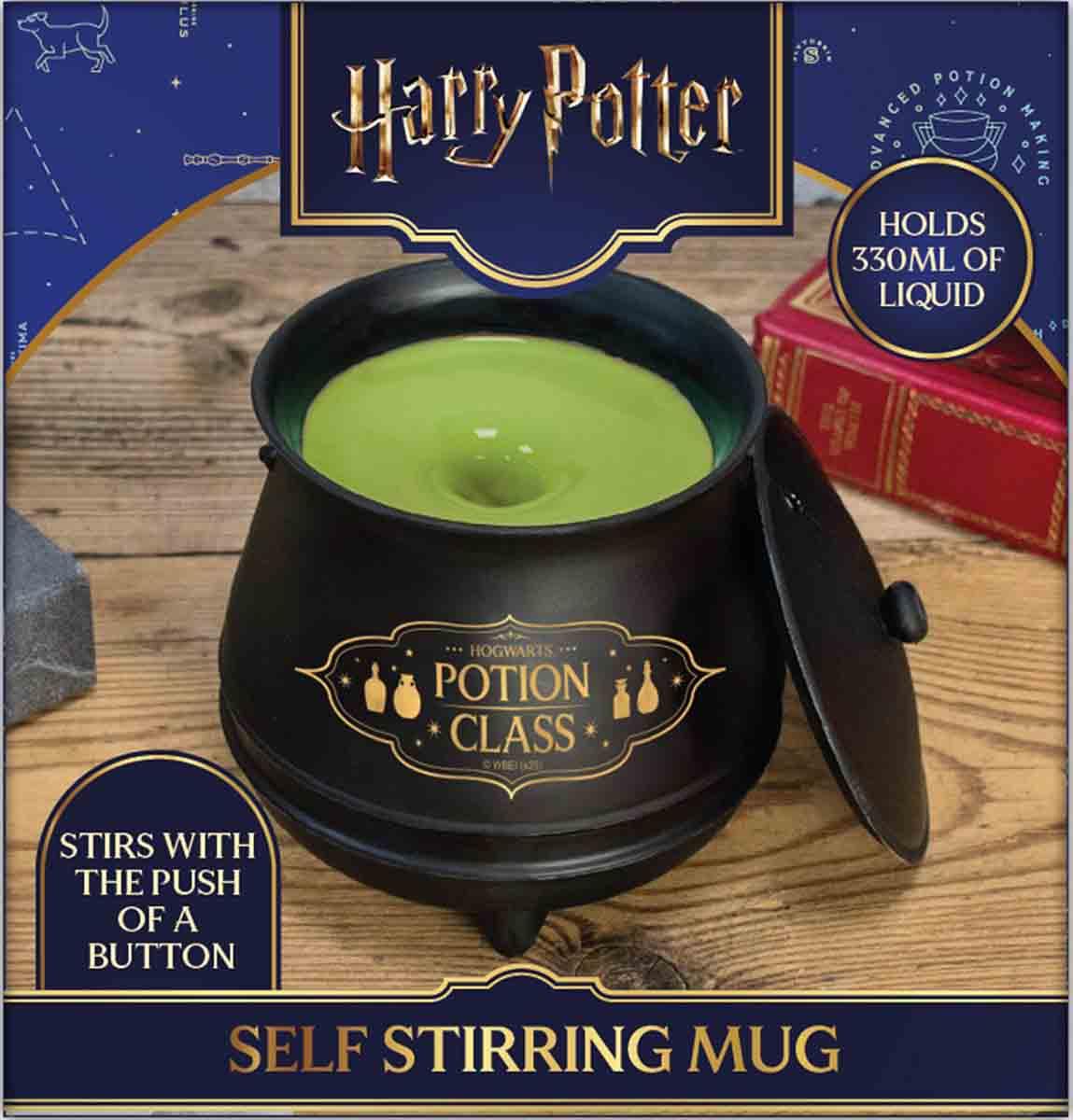 HARRY POTTER Šolja SELF-STIRRING CAULDRON WITH LID 