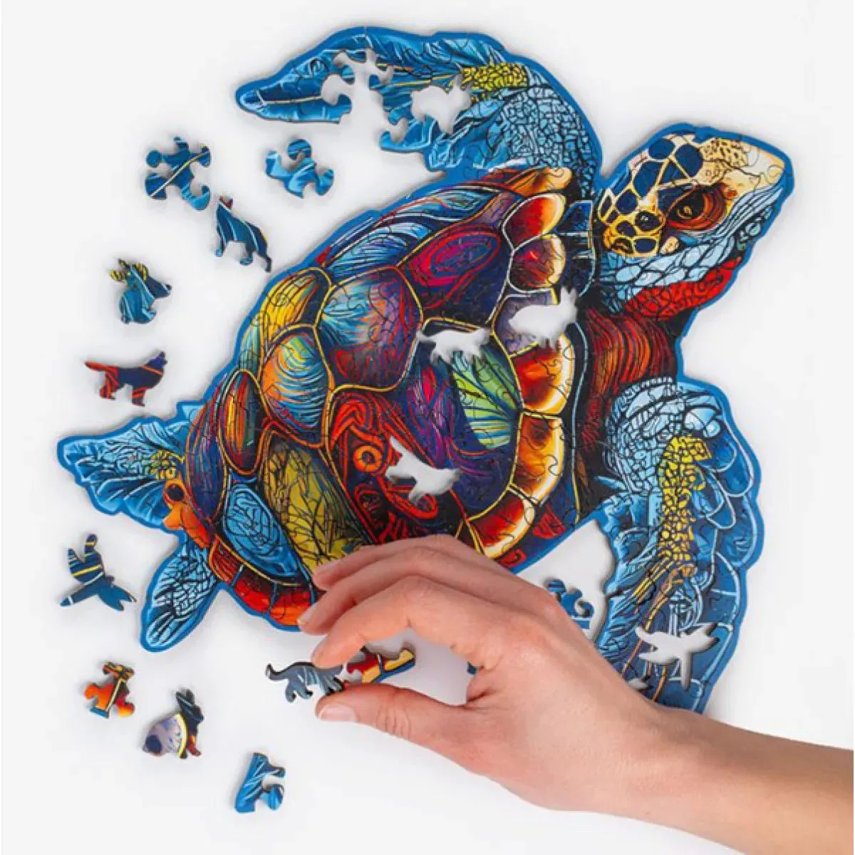 Drvene puzzle KORNJAČA 189kom 