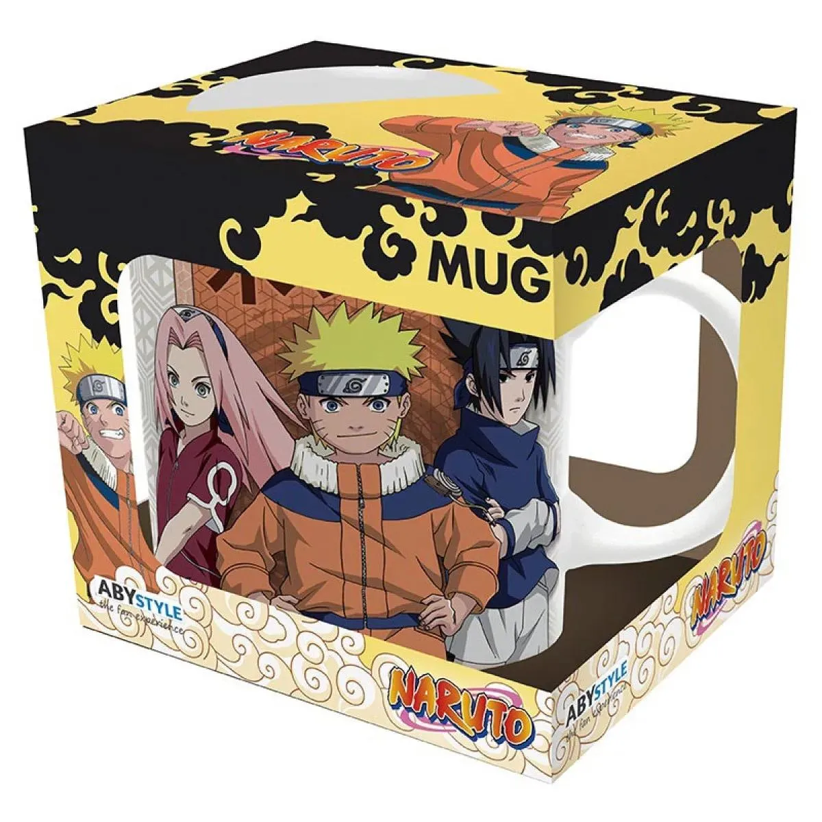 Šolja NARUTO KONOHA VS SUNA 320ml 