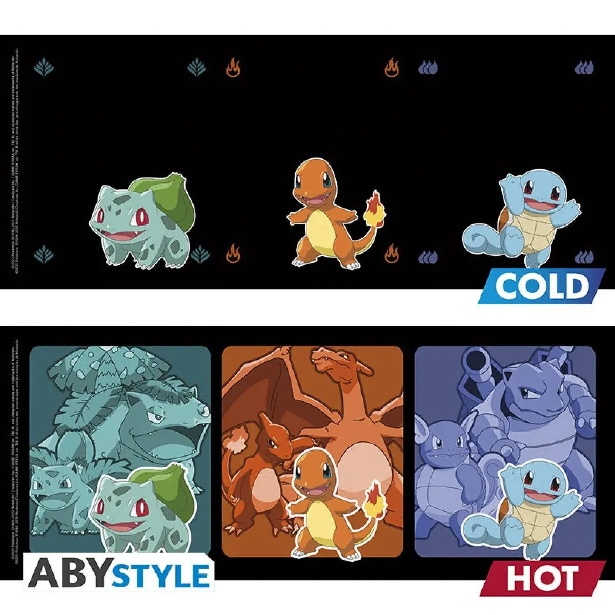 Termoaktivna šolja POKEMON 460ml 