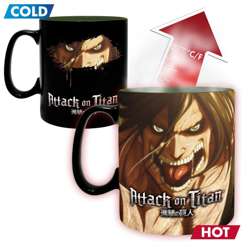 Termoaktivna šolja ATTACK ON TITAN 460ml 