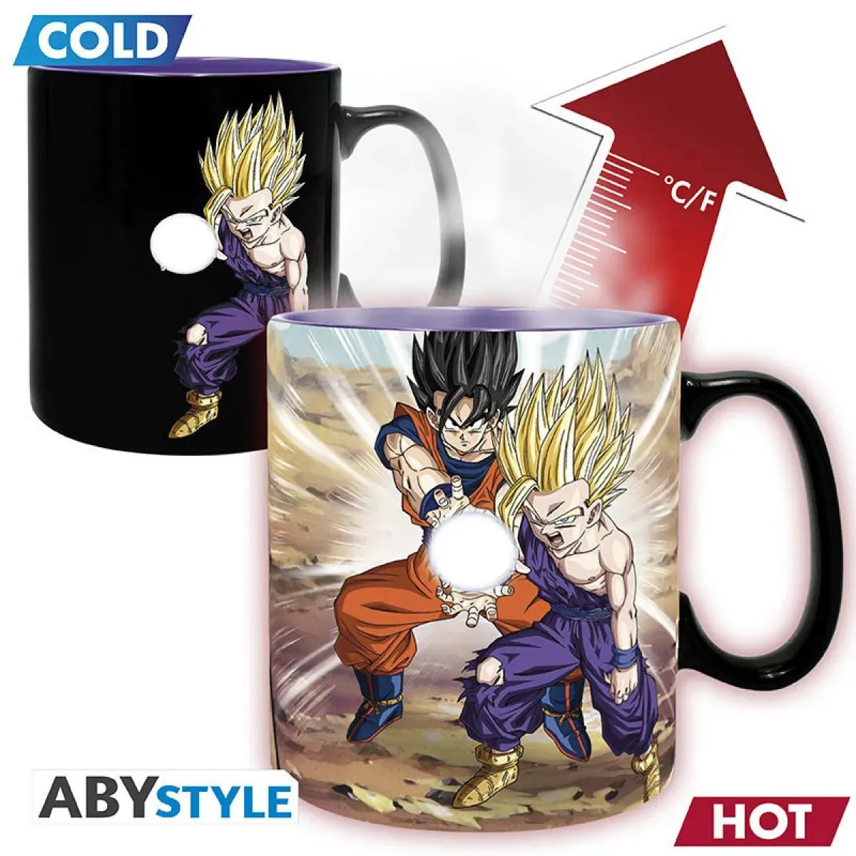 Termoaktivna šolja DRAGON BALL 460ml 