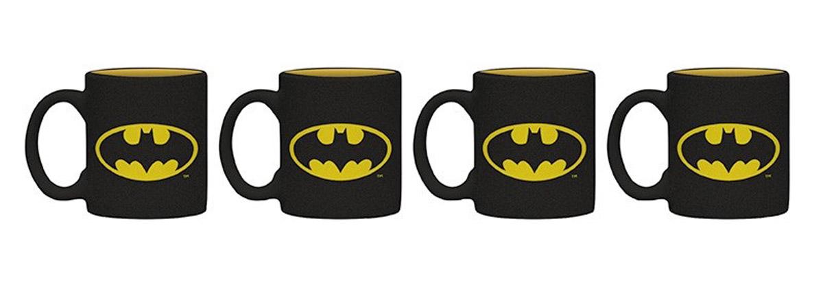 Set četiri  espreso šoljice BATMAN ICONIC 