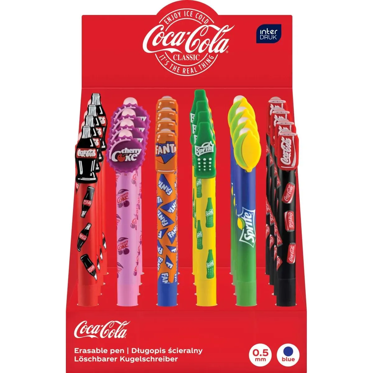 Hemijska olovka COCA-COLA 5 vrsta 