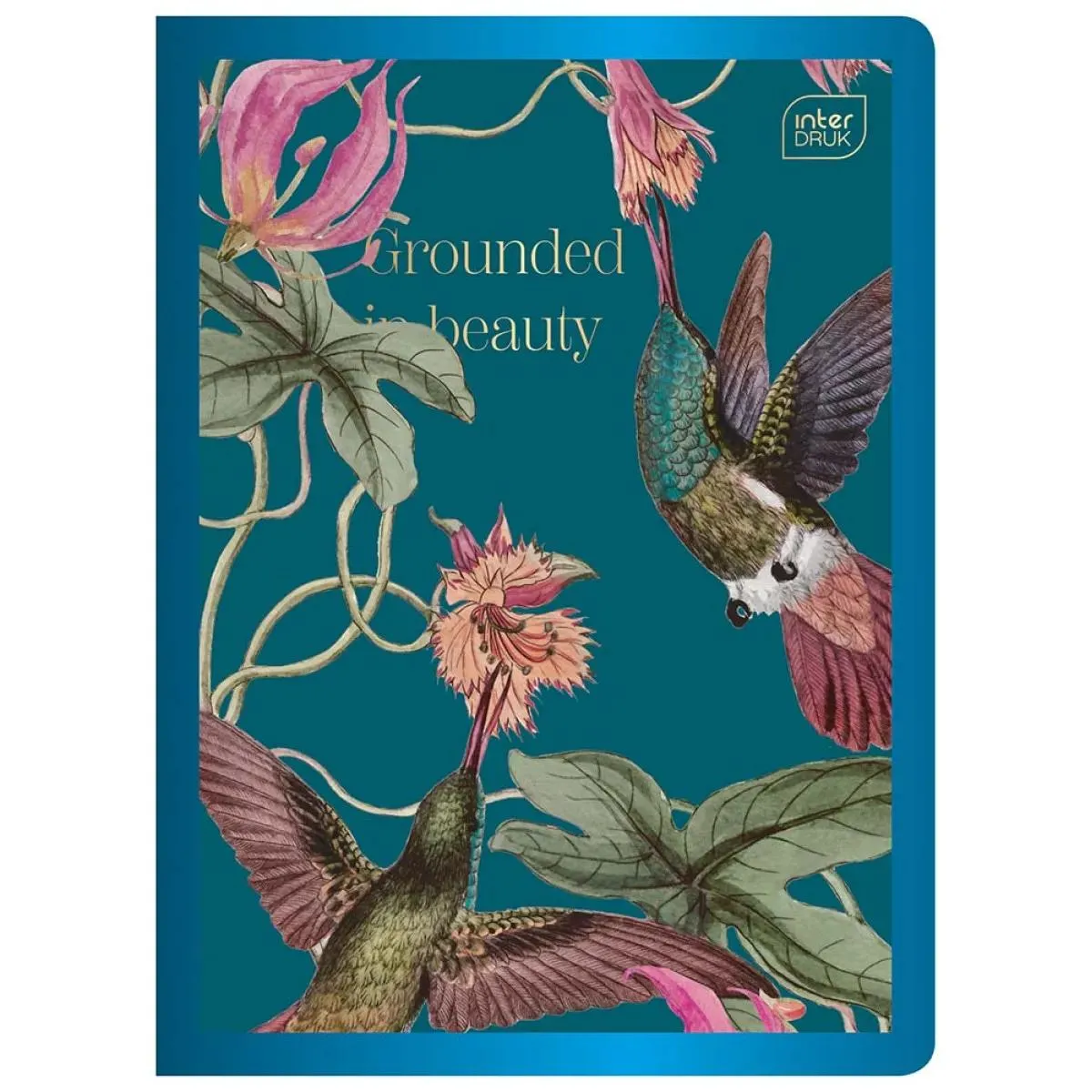 Sveska A5 kvadratići METALLIC GRANDIFLORA 