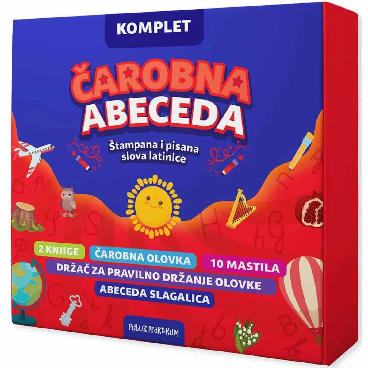 ČAROBNA ABECEDA - KOMPLET 