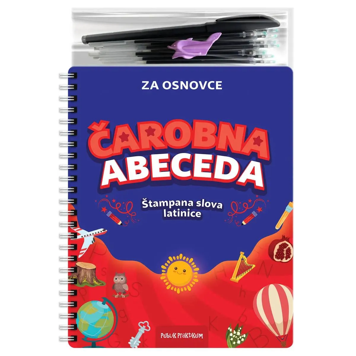 ČAROBNA ABECEDA - ŠTAMPANA SLOVA LATINICE 