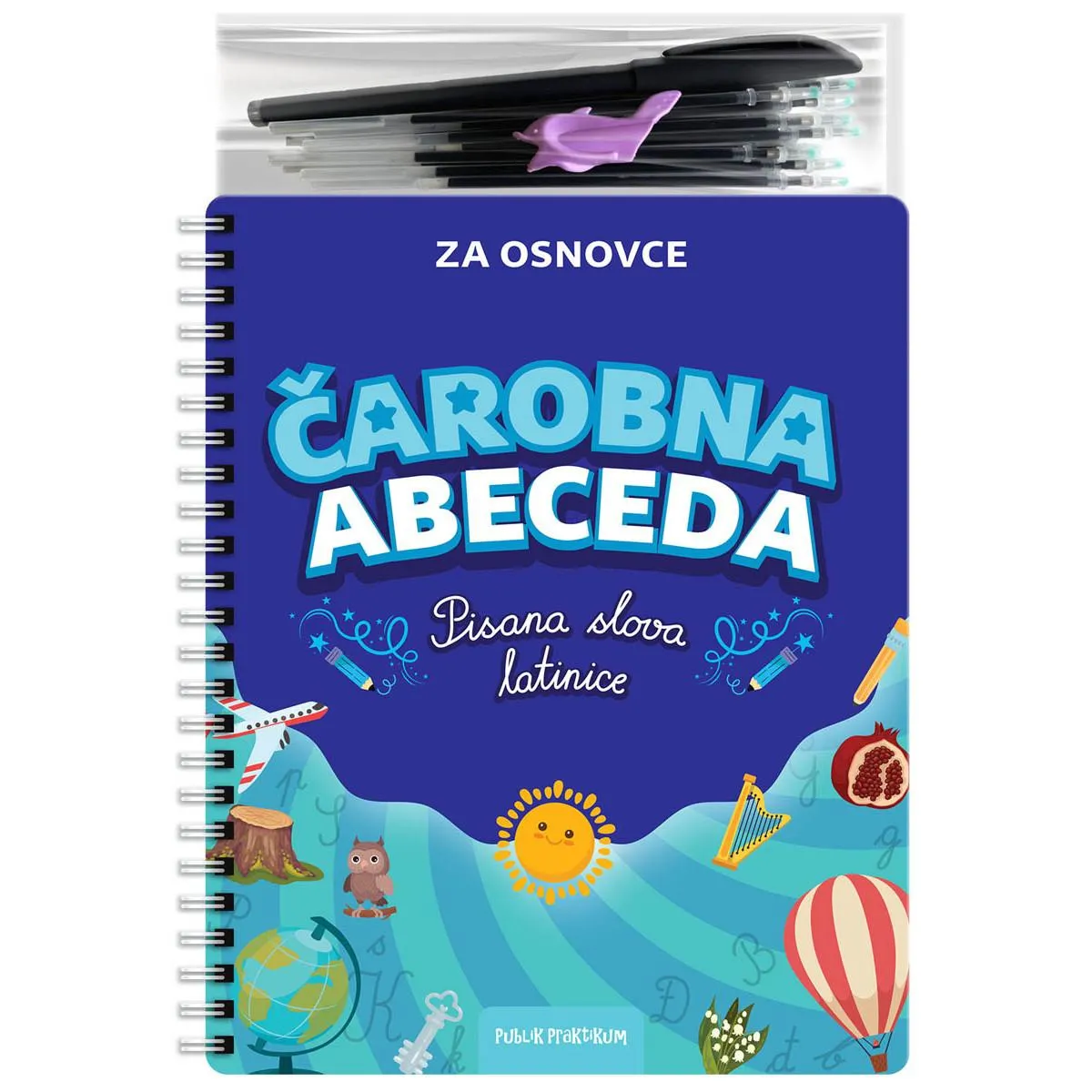 ČAROBNA ABECEDA - PISANA SLOVA LATINICE 
