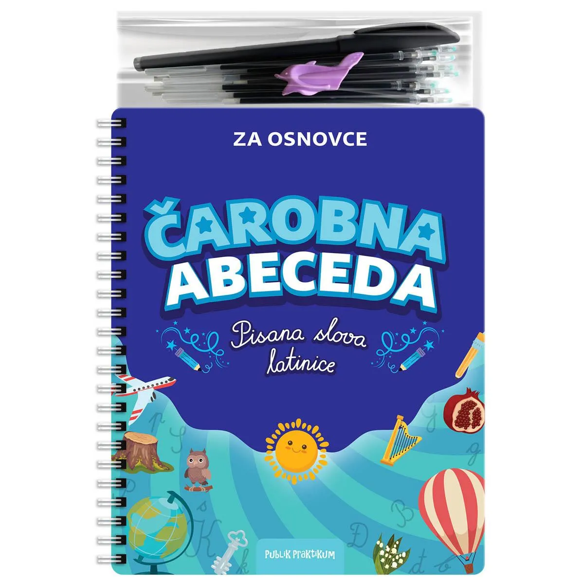 ČAROBNA ABECEDA - PISANA SLOVA LATINICE 