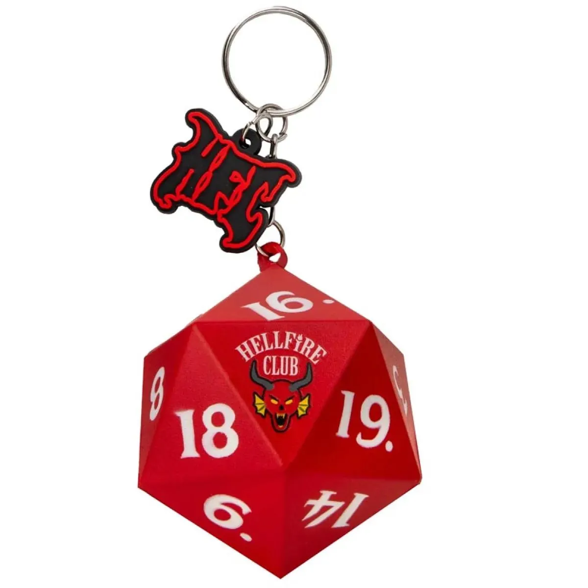 STRANGER THINGS privezak za ključeve HELLFIRE CLUB DICE 