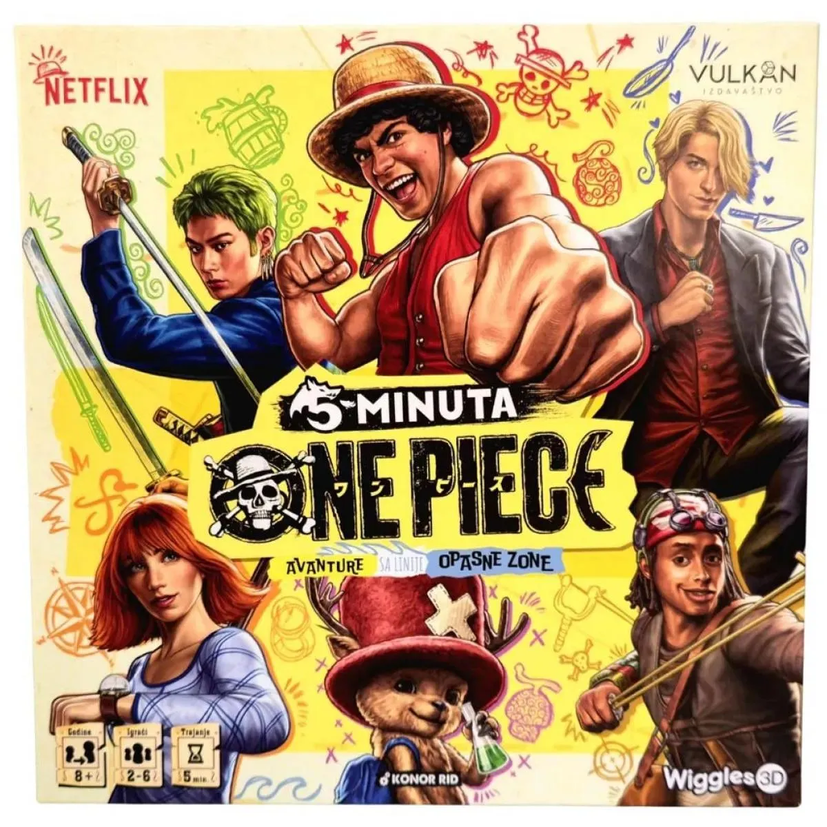 ONE PIECE – 5 MINUTA 