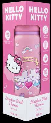 Flašica HELLO KITTY svetlo pink 