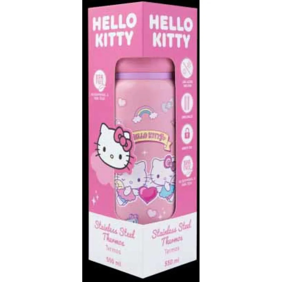 Flašica HELLO KITTY svetlo pink 