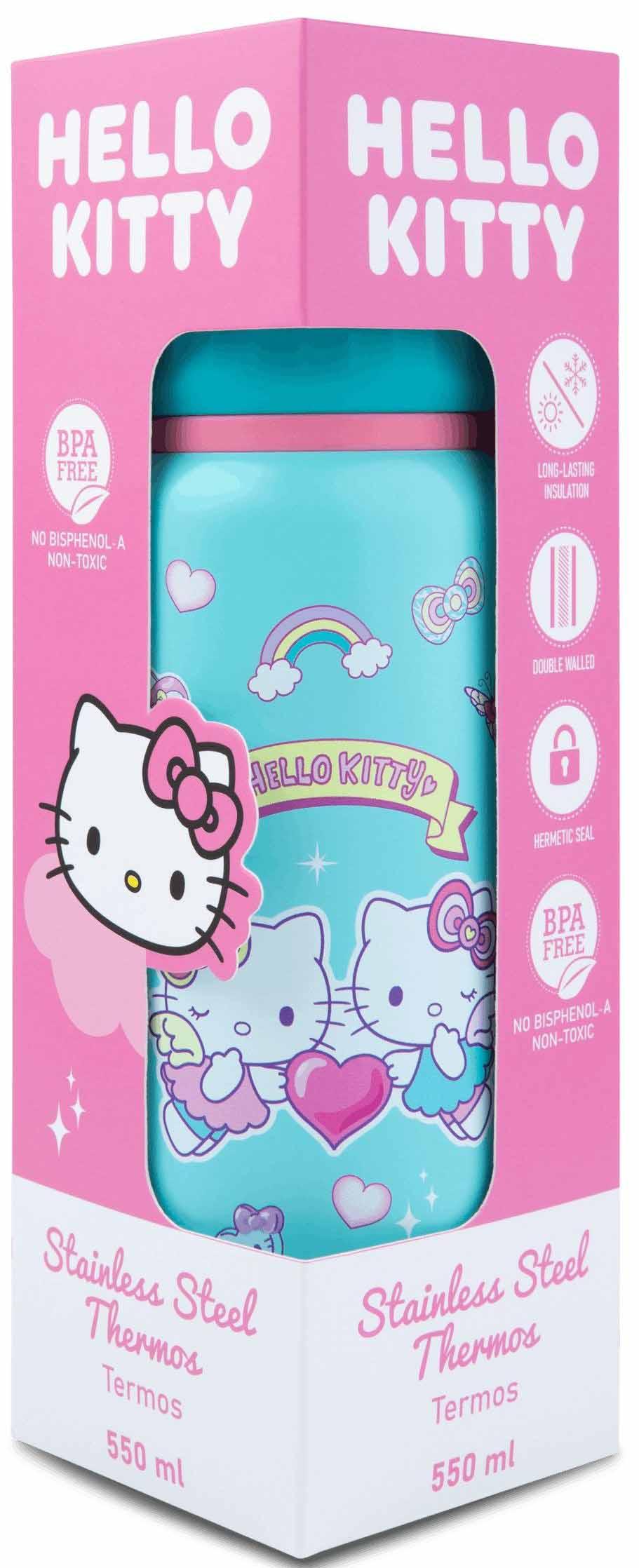Flašica HELLO KITTY svetlo plava 
