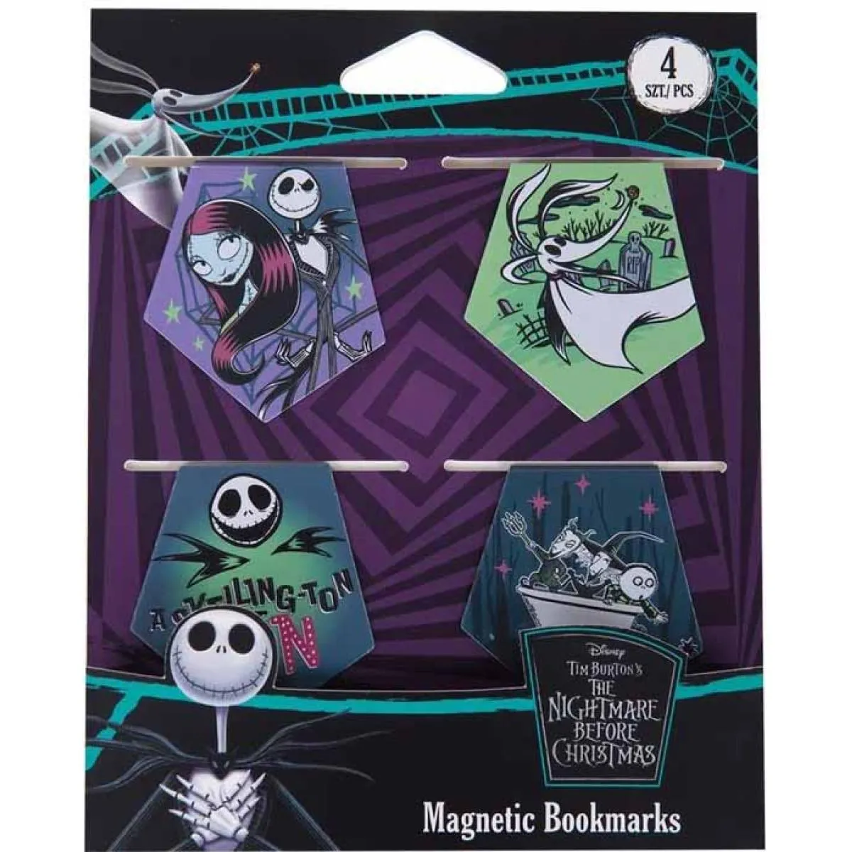 Magnetni obeleživači NIGHTMARE BEFORE CHRISTMAS 2 