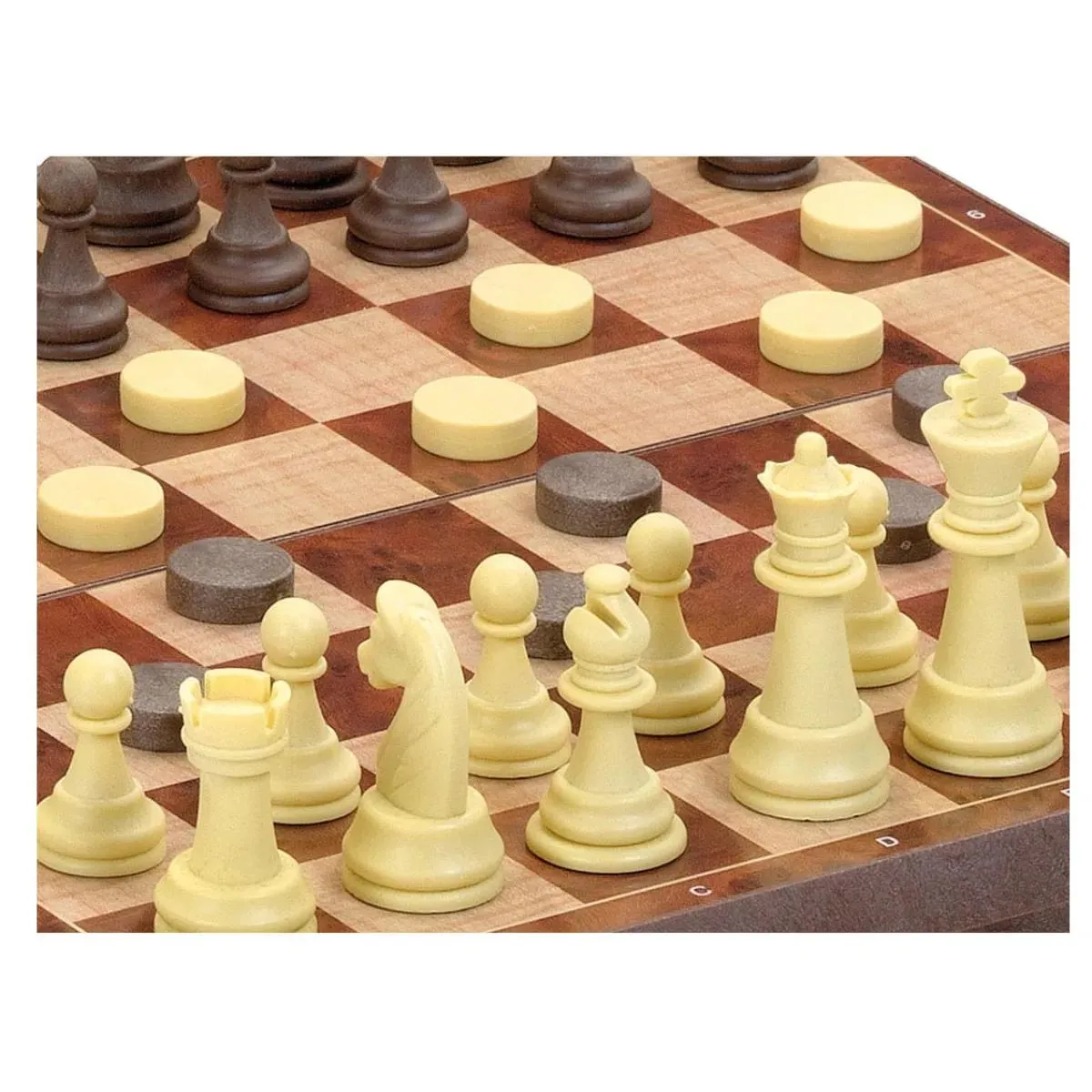 Magnetni šah i dame CAYRO (figure 2 x 5 cm) 