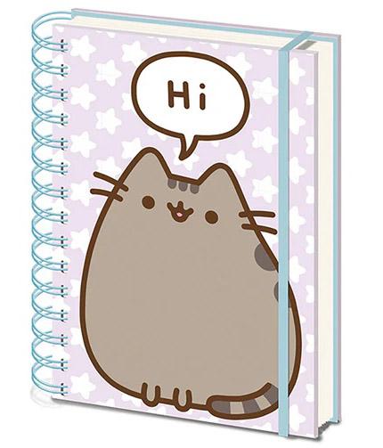 Notes A5  sa spiralom TP PUSHEEN SAYS HI 