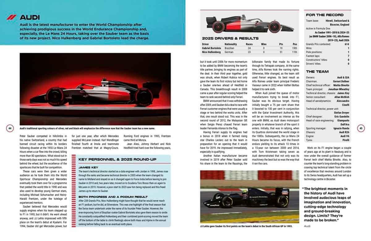 FORMULA ONE 2026 
