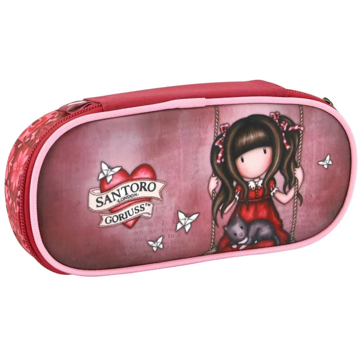 SANTORO GORJUSS pernica ovalna prazna RUBY 