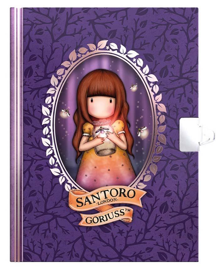 SANTORO GORJUSS dnevnik sa ključićem FIREFLY DAWN 