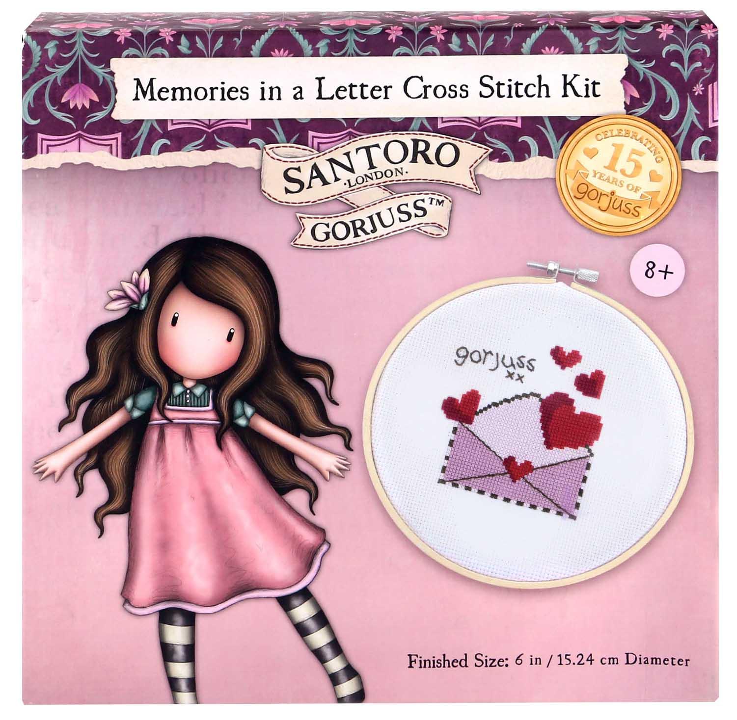 SANTORO GORJUSS kreativni set za vezenje PISMO 