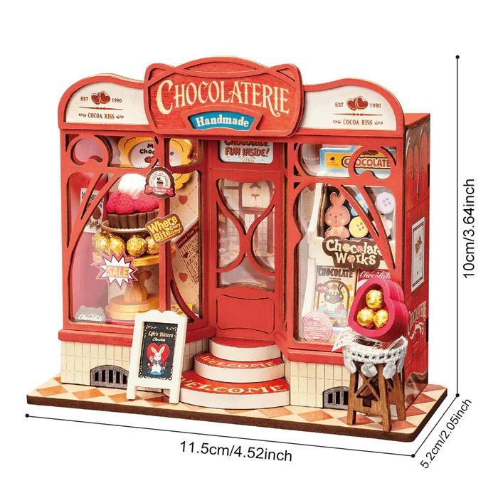 3D puzzle SWEET CHOCOLATE SHOP 