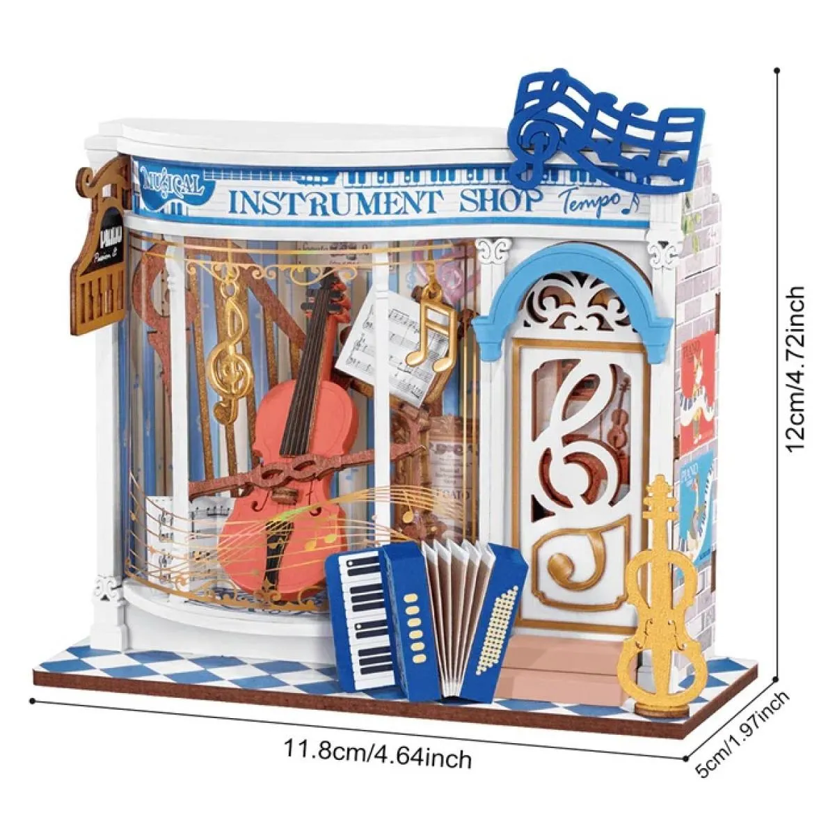 3D puzzle MELODY INSTRUMENT SHOP 