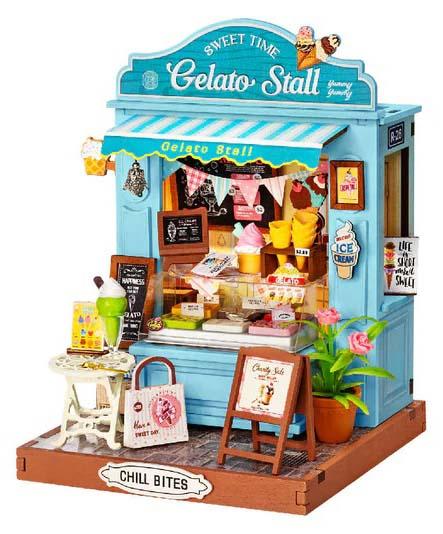 3D puzzle GELATO STALL 